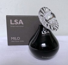 LSA Milo Small Black Glass