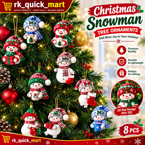 15pcs christmas snowman - 15pcs,