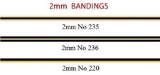 2mm wide wood Inlay Banding