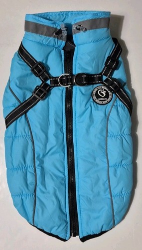 Hezzluv blue waterproof dog - waterproof,