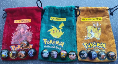 Vintage 1999 pokemon - vintage, marbles