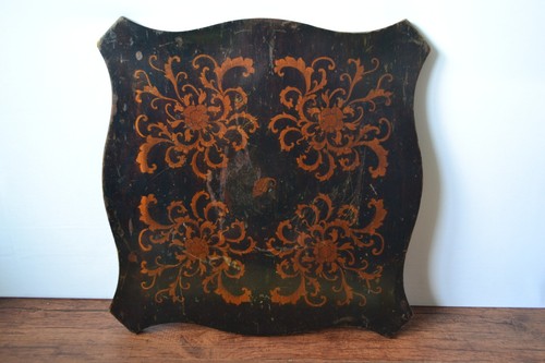Decorative stencilled wooden - decorative,