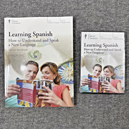 Great courses learning spanish - great,