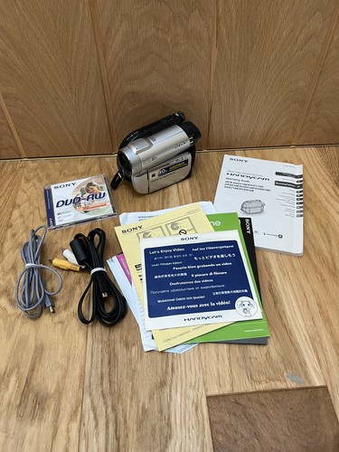 Sony handycam dcr - sony, dcr-dvd110e
