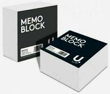 U. 2 x 340 Sheets Memo Block