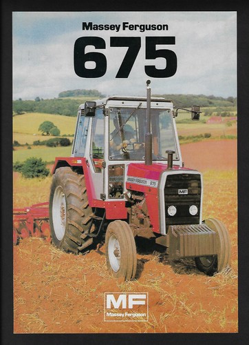 Massey ferguson 675 tractor - ferguson, mf