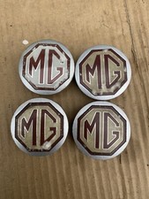 MGTF MG TF ALLOY WHEELS CENTRE CAPS X4