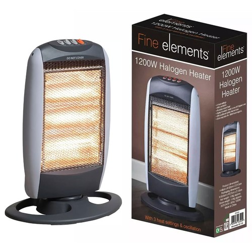1200w electric halogen heater - 1200w,