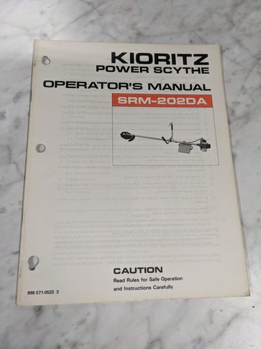 Echo operator service manual - echo,