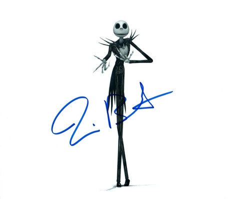 Tim burton signed 8x10 - tim,