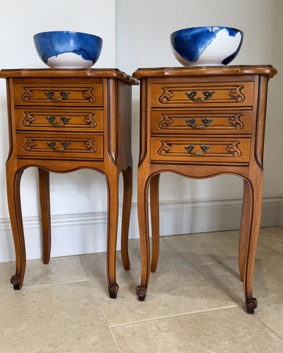 Pair ornate french cherrywood - ornate,