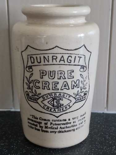 Old stoneware advertising