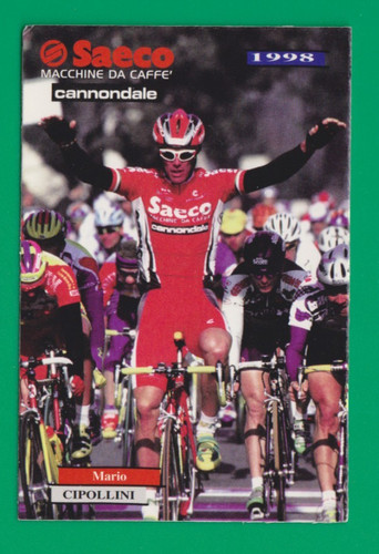 Cycling card mario - card,
