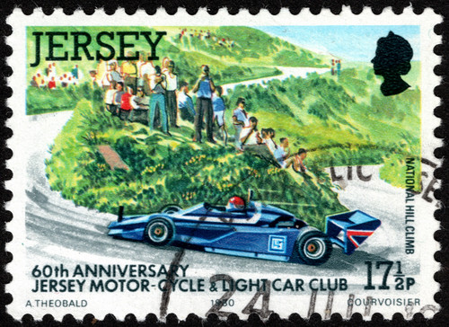 Jersey stamp scott 235 used - stamp,