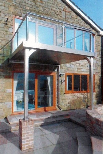 Galvanised frame balcony - frame,