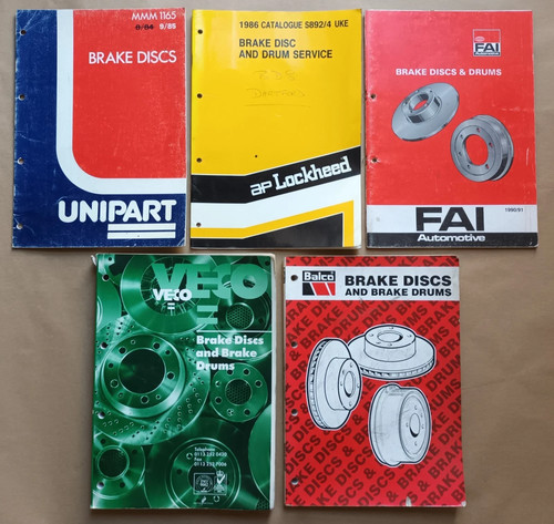 Joblot brake disc parts - (4),