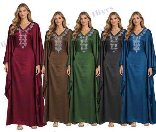 Women kaftan abaya satin - in,