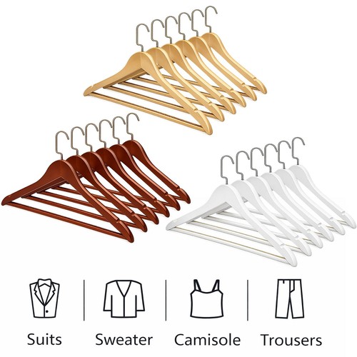 Luxury wooden suit - luxury, hangers