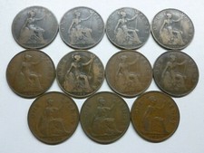 KEY DATE PRE-DECIMAL PENNIES - H, KN, 1950,1951,1953 etc circulated See Menu