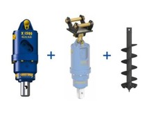 New Auger Torque X1500 Earth Drill Package 25mm Hitch & Auger
