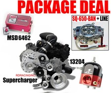 TORQSTORM SUPERCHARGER SYSTEM SMALL BLOCK FORD 302 C.I. ARP-K-FD302S