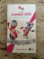 The Royal Mint Official London 2012 50p Sports Collection Album - Complete Set