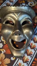 VINTAGE COMEDY FACE SOLID BRASS THEATRICAL Wall Hanging 