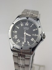 Vtg NEW OLD STOCK Lorus Silver