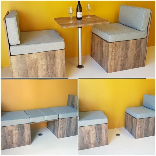 Narrowboat single dinette kit - single,