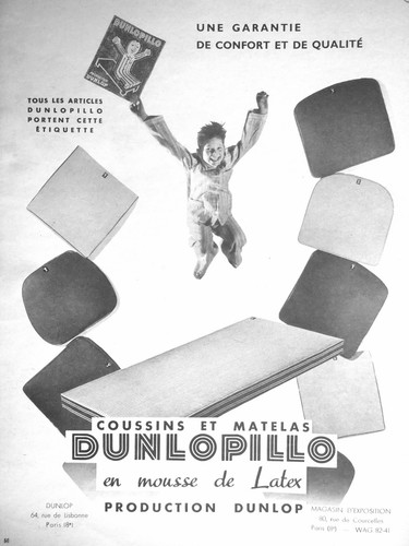 Advertisement dunlopillo latex - advertisement,