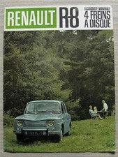 RENAULT R8 Car Sales Brochure