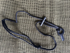 FLINT STEEL FIRE STARTER LIGHTER FERRO ROD NECKLACE Survival Army Bushcraft