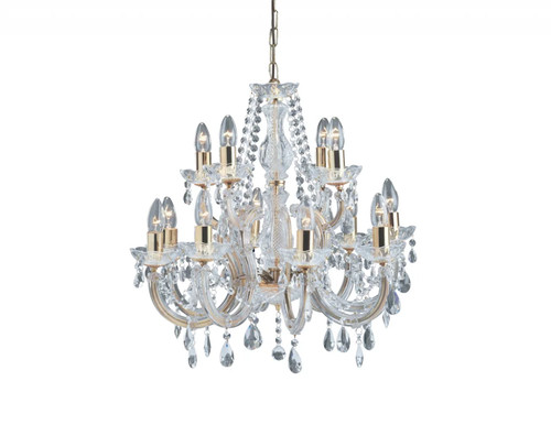 Ceiling light brass marie - light,