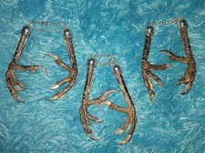 CROW CLAW Gothic Pagan Steampunk VooDoo Keyring Keychain Taxidermy NOT ENDANGERE