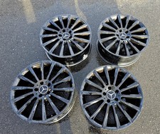 Full Set Of Genuine Mercedes Amg Full Black 19" Alloys Off C43.