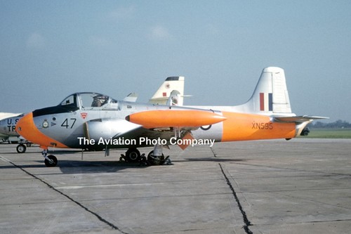 Raf jet provost - raf, xn595/47