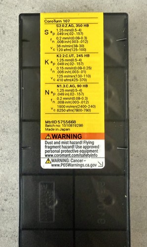 Sandvik vbmt 331 04 - vbmt, um