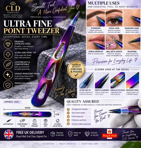Iridescent rainbow fine point - iridescent,