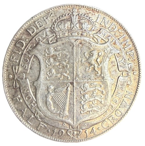 1914 george half - v, crown