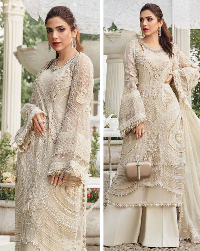 Pakistani designer ivory - pakistani,