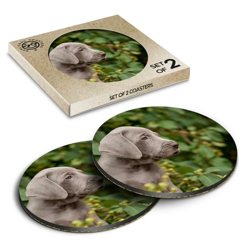 Boxed round coasters - x,
