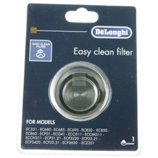Coffee Machine Filter 1 Cup Delonghi Icona ECO311 ECOV311 Easy Clean Genuine