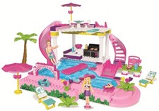 RARE Mega Bloks Barbie Pool