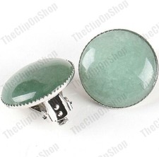 CLIP ON 2cm NATURAL STONE