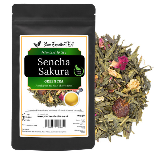 Sencha sakura cherry - sakura,