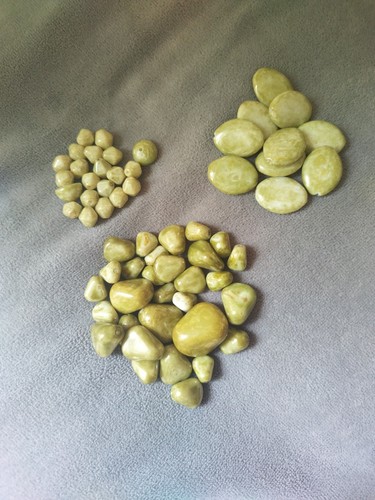 Lot mossy green scottish agate - mossy,