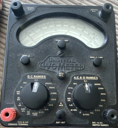 Avo model universal avometer - avo, 8