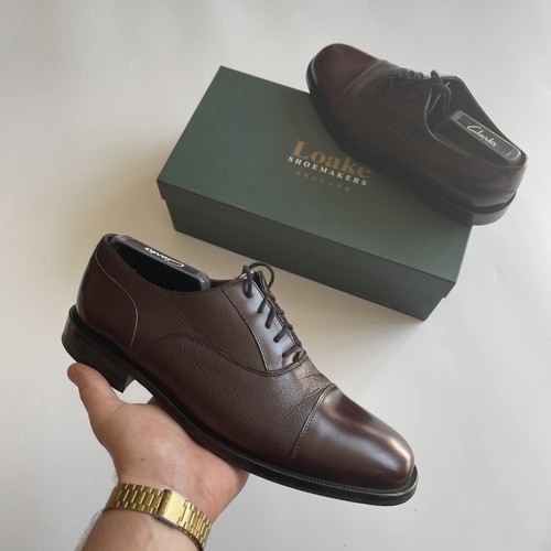 Loake bibury men - men's, burgundy