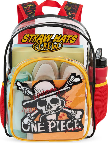 One piece clear backpack - piece,