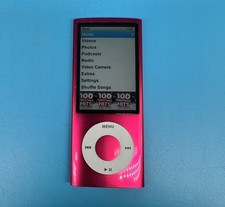 Apple iPod Nano A1320 5th Generation MP3 Media Player, Pink - Tested